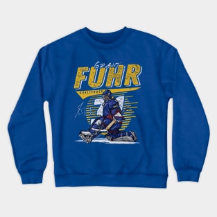 Grant Fuhr St. Louis Comet Crewneck Sweatshirt